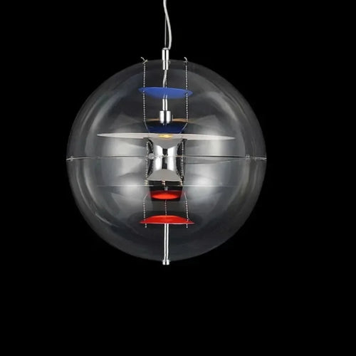 Moderne Pendelleuchte Globus dänisches Design aus PVC - vue 2 sur 9