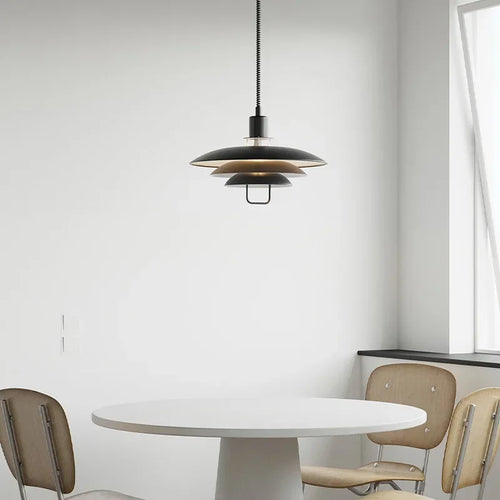 Modern adjustable pendant light with adjustable lifting and telescopic capabilities, dining room, living room, indoor decoration - vue 4 sur 12