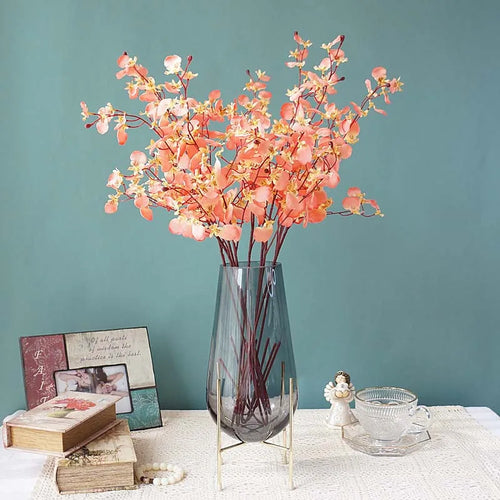 décoration orchidée papillon artificielle pour mariage et occasions festives