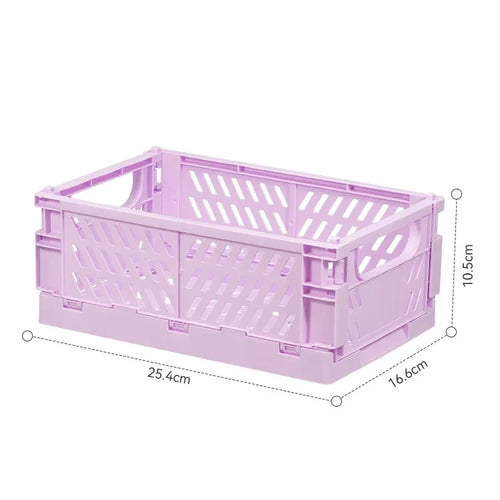 panier de rangement pliable pour maquillage bijoux jouets et plus