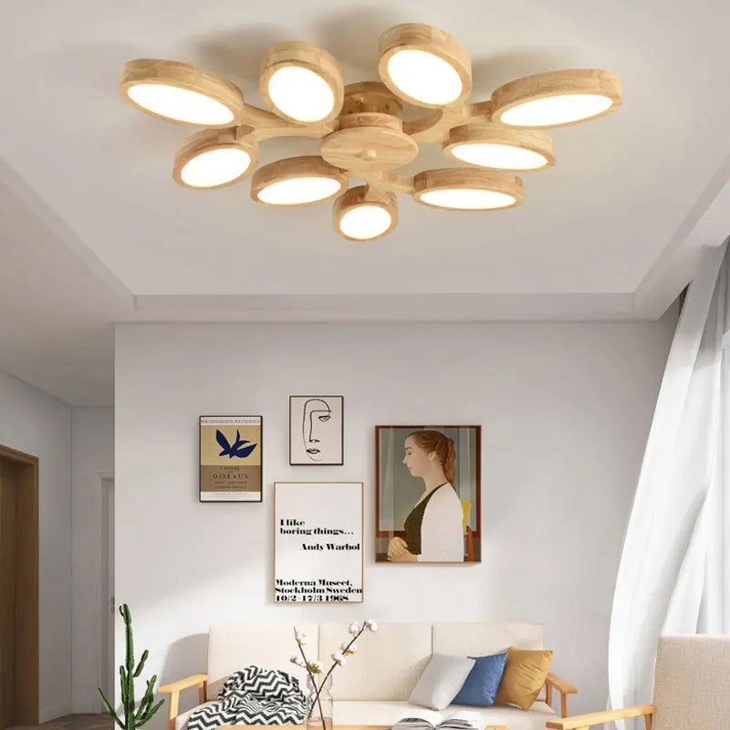 Moderner LED-Kronleuchter Baum-Design für Ihre Inneneinrichtung - vue 3 sur 9