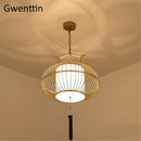 LED-Pendelleuchte im chinesischen Stil für moderne Wohnräume