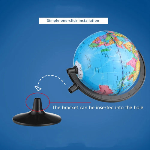 petit globe terrestre rotatif pour apprendre la géographie - vue 5 sur 6