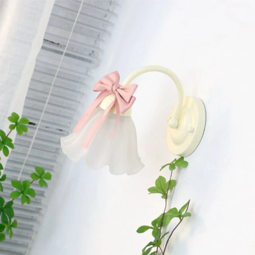 Wandleuchte Prinzessin aus Glas für modernes Kinderzimmer - vue 3 sur 16