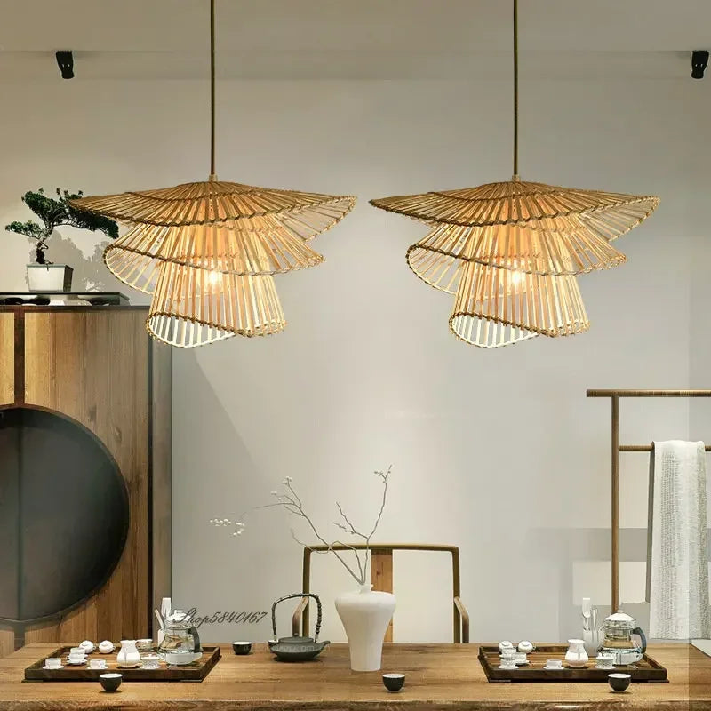 lustre multicouche suspension pour décoration intérieure - vue 4 sur 11