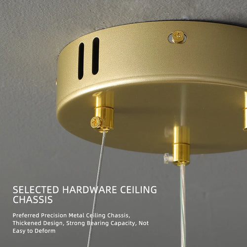 lustre moderne suspendu pour un éclairage élégant et raffiné