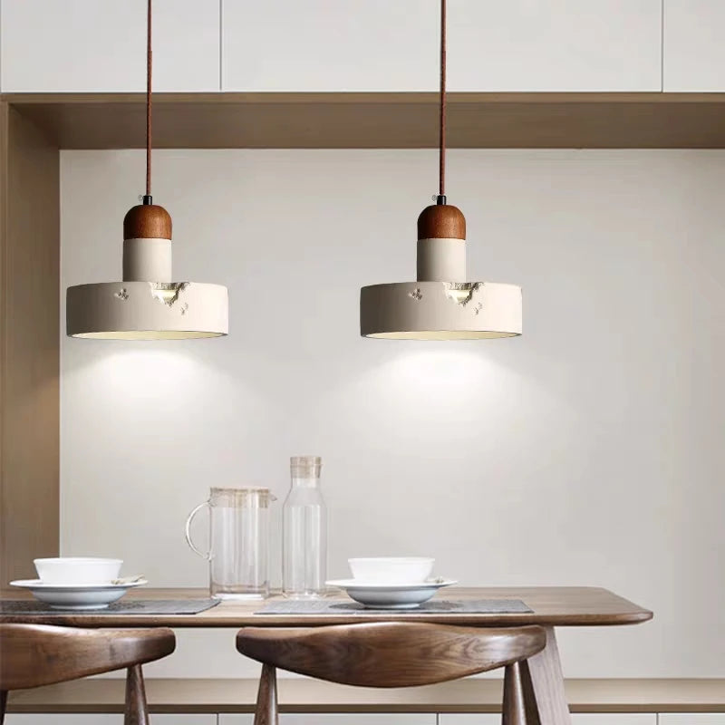 Suspension en ciment de chevet design - vue 5 sur 8