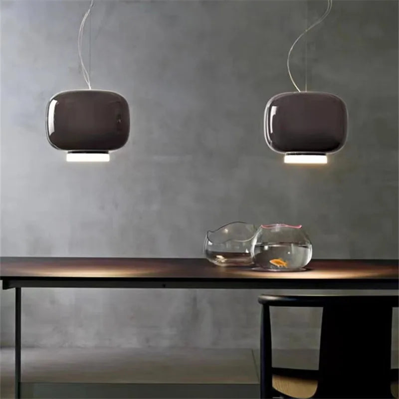 chouchin suspension lumières italien créatif led suspendu - vue 3 sur 12