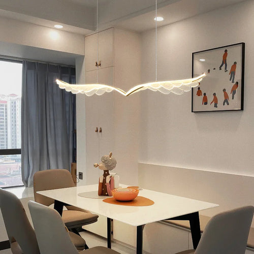 lustre moderne en acrylique pour restaurant et bar 2024 - vue 3 sur 7