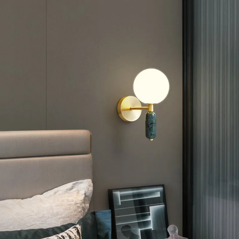 applique murale led design nordique moderne pour hôtel et maison - vue 5 sur 8