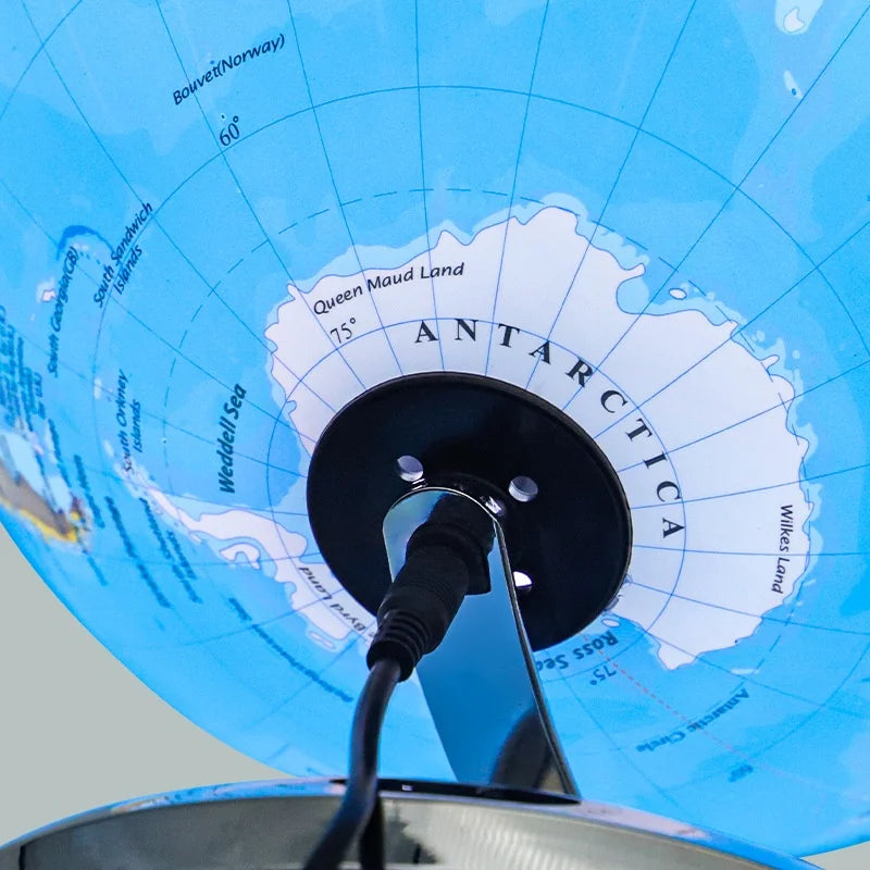 globe terrestre lumineux rotatif 360 et 720 pour enfants fournitures scolaires - vue 6 sur 18
