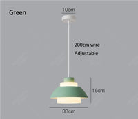 Suspension LED de chevet de chambre à coucher