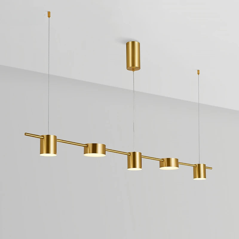 plafonnier led suspendu design moderne idéal pour salon table cuisine - vue 2 sur 12