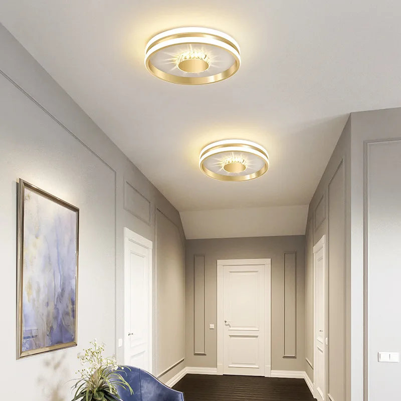 Plafonnier LED design rond ou carré - vue 4 sur 10