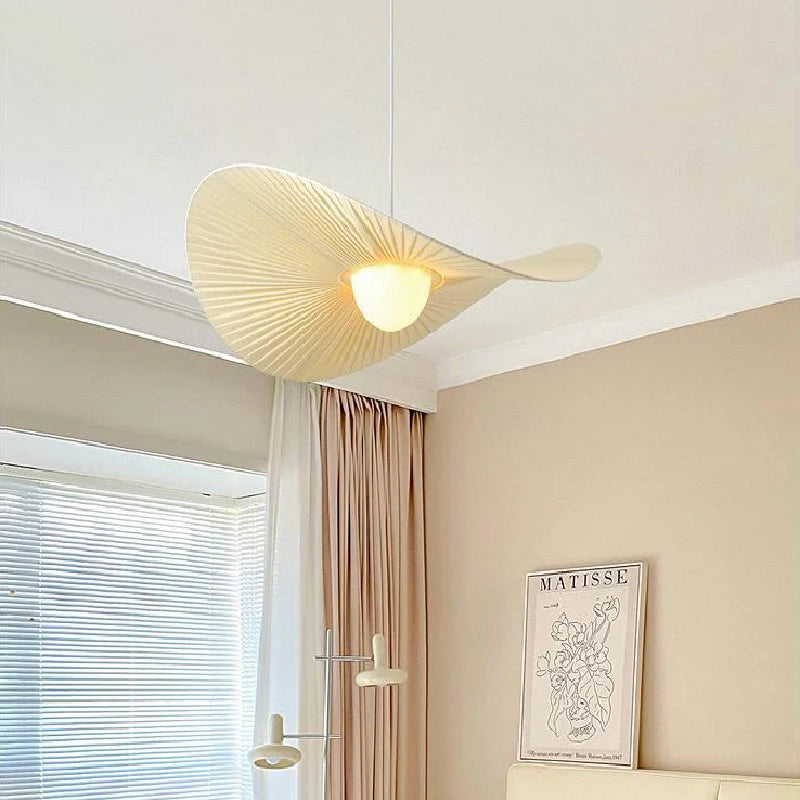 lustre en tissu moderne minimaliste pour intérieur élégant - vue 5 sur 10