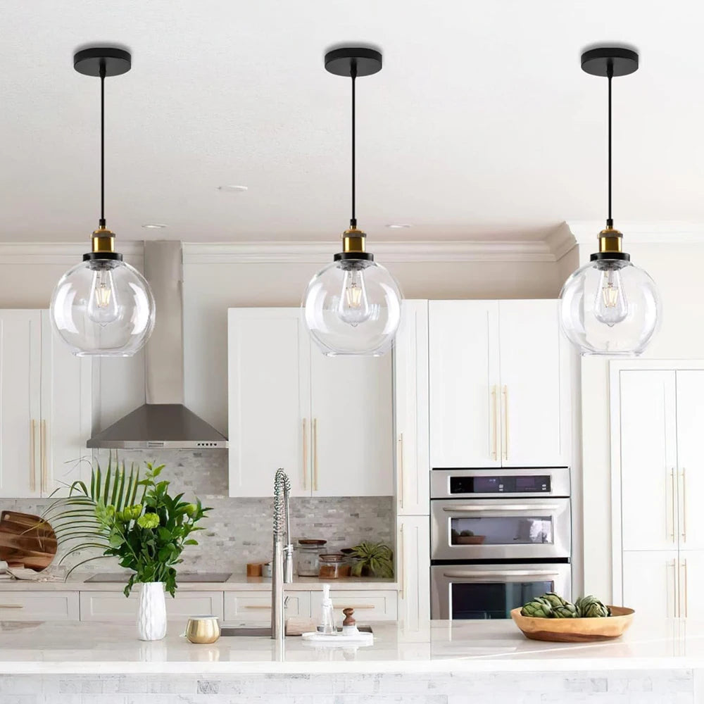 suspension moderne en verre pour décoration intérieure élégante - vue 11 sur 12