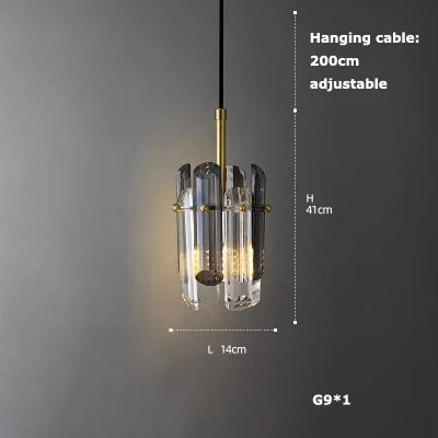 lustre moderne à LED pour un éclairage élégant et design - vue 12 sur 25