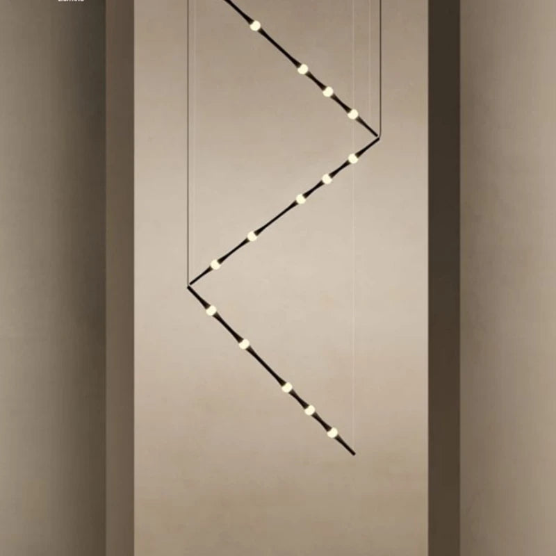Moderner LED-Kronleuchter im spanischen Design für elegantes Interieur - vue 5 sur 14