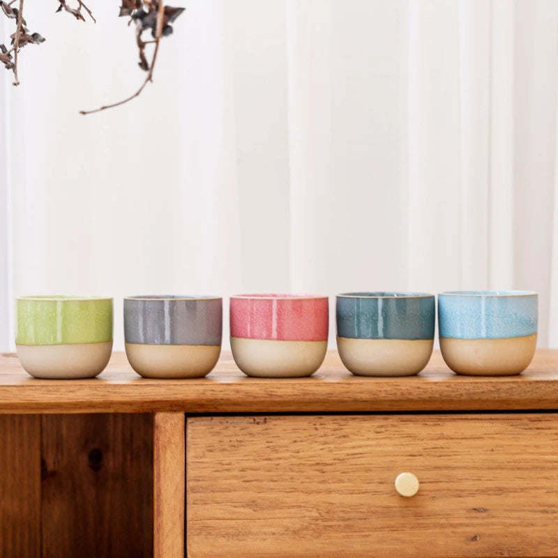 Mug céramique bohème fait main motifs marocains artisanaux - vue 5 sur 7