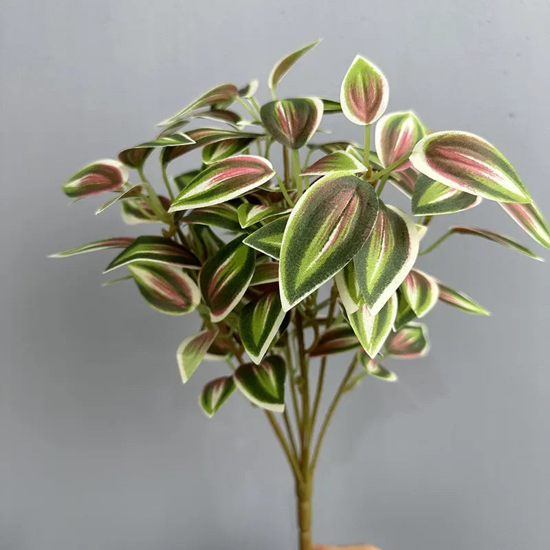 feuilles artificielles en plastique pour décoration florale intérieure - vue 12 sur 15