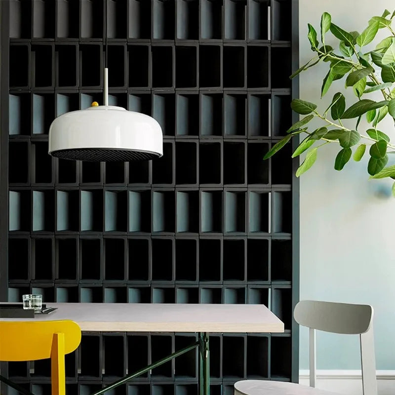 Dänischer minimalistischer Kronleuchter im modernen Wabendesign für kreative Beleuchtung - vue 4 sur 10
