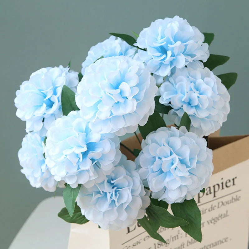 lot de 10 bouquets de pissenlit artificiels pour décoration intérieure et événements