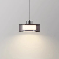 Suspension moderne créatif en verre led pour décoration maison