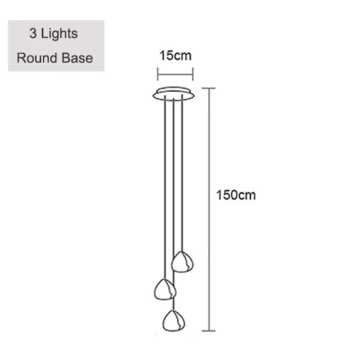 Moderne Kristall-Pendelleuchte für elegantes Licht - vue 13 sur 15