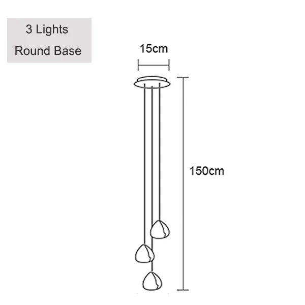Moderne Kristall-Pendelleuchte für elegantes Licht - vue 13 sur 15