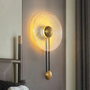 LED-Wandleuchte nordisch mit Wellen modern und schlicht