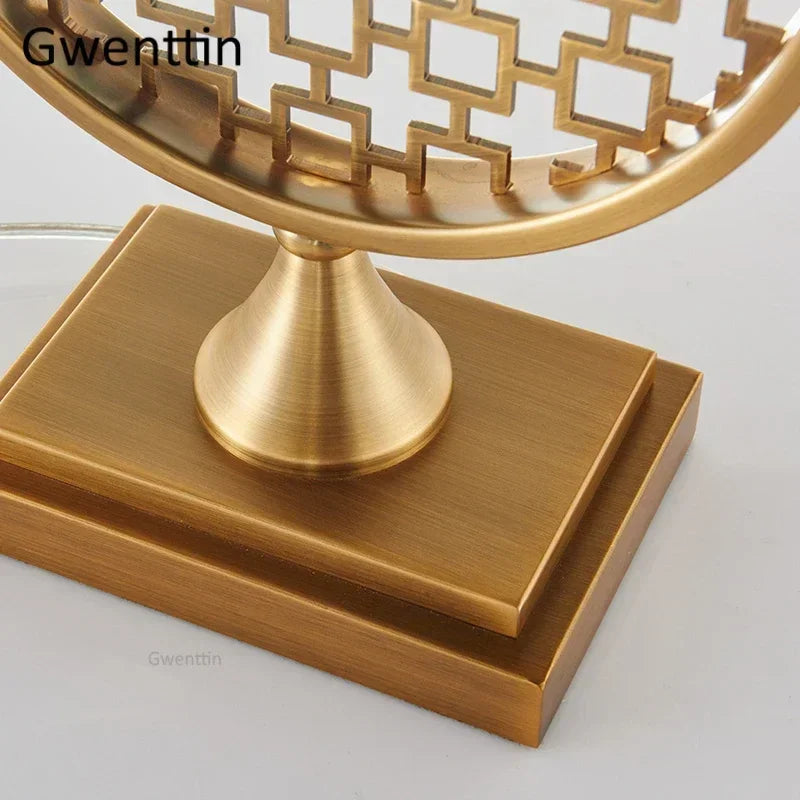 lampe à poser style chinois pour décoration intérieure moderne - vue 5 sur 13
