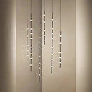 suspension nordique en acrylique design bambou pour décoration intérieure