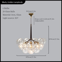 Moderne Pendelleuchte aus Glas für stilvolle Inneneinrichtung