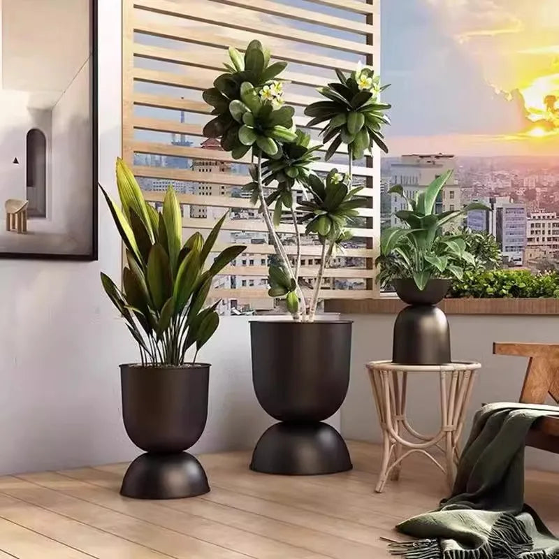 pots pour plantes et décorations de jardin élégantes - vue 5 sur 8
