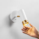 applique murale led rotative moderne avec éclairage intérieur réglable