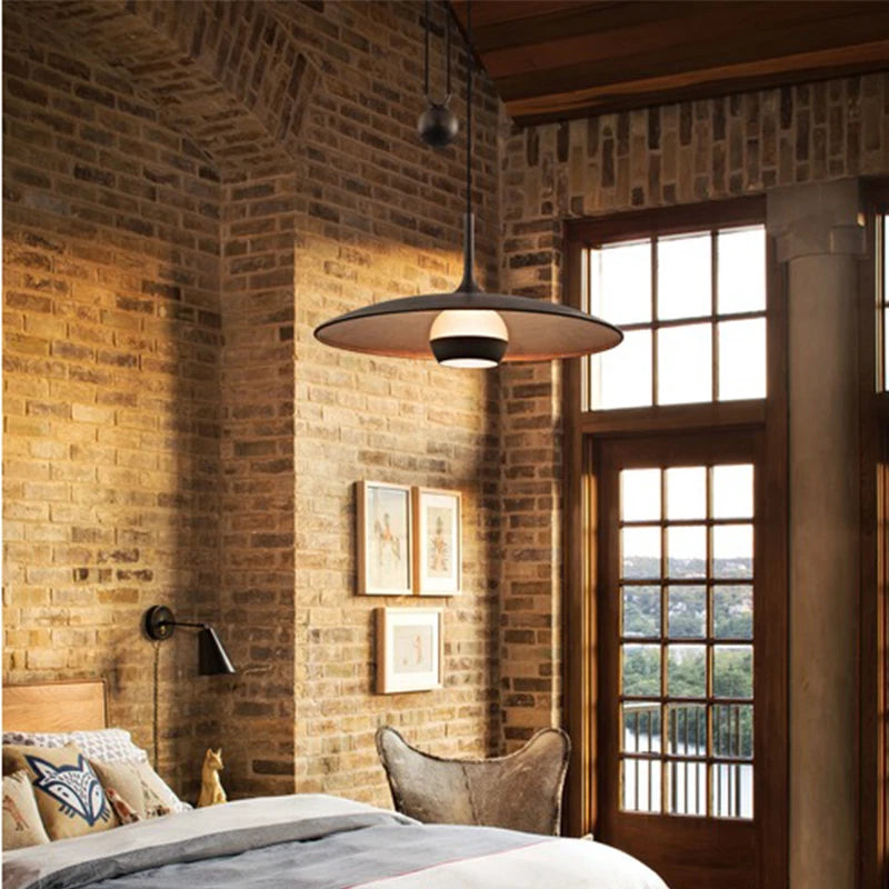 lustre minimaliste design ovni pour restaurant et bar - vue 5 sur 7
