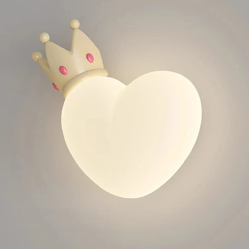 LED-Wandleuchte in Herzform für das Kinderzimmer - vue 7 sur 12