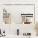 50x80 cm wall mirror with LED lights rectangular glass, home decoration wall Decker living room decoration