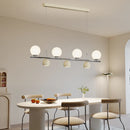 Suspension LED ronde lustre table