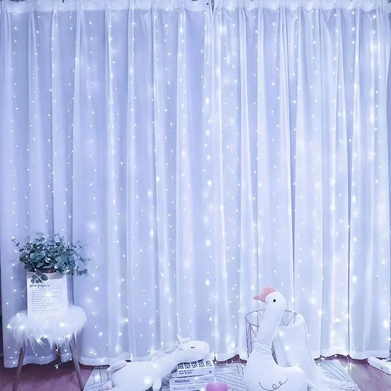 guirlande lumineuse à led pour décoration de festival et mariage - vue 7 sur 9