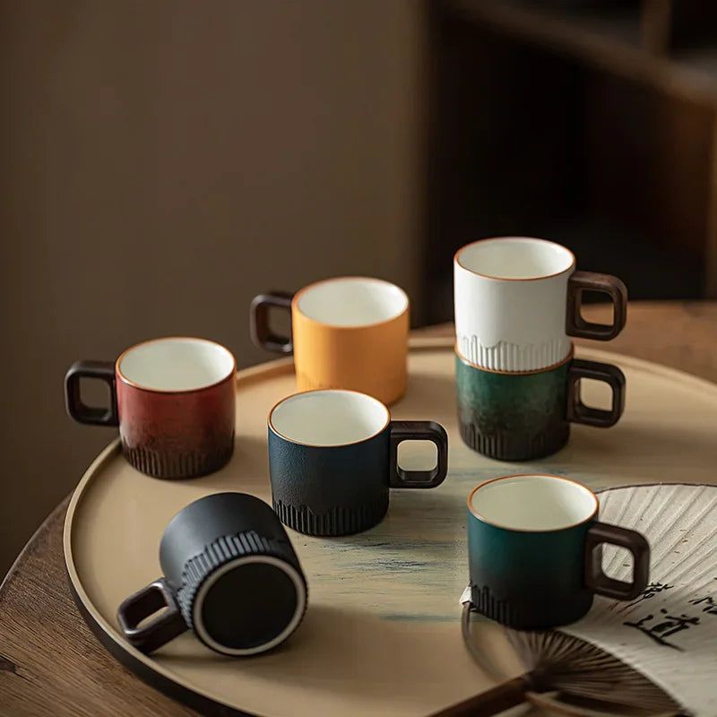 Tasse à thé céramique 70 ml mini minimaliste