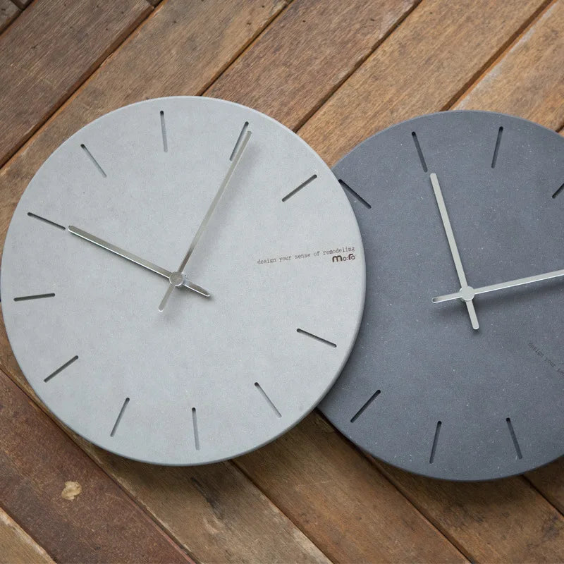 horloge murale moderne design quartz silencieuse décoration intérieure - vue 7 sur 6