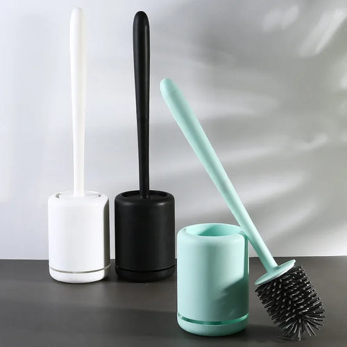 brosse wc murale avec support de rangement pratique - vue 2 sur 7