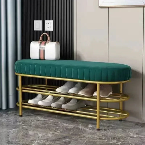 tabouret design pour entrée et rangement chaussures - vue 8 sur 7