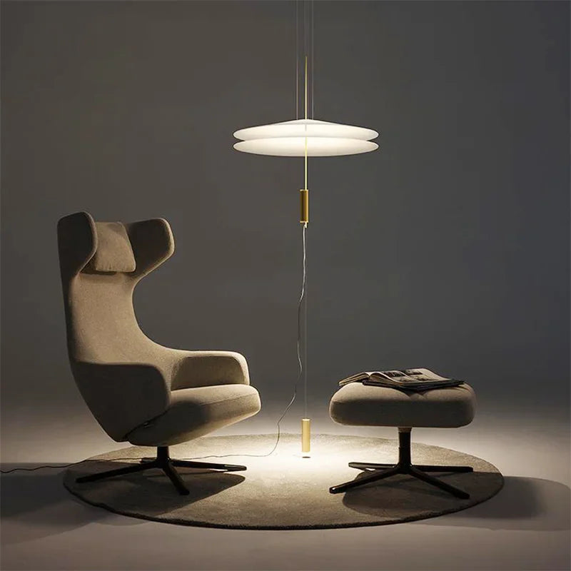 suspension led moderne design danemark ufo pour salon bar - vue 5 sur 13
