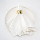 Serviette de table coton lavable lot de 24
