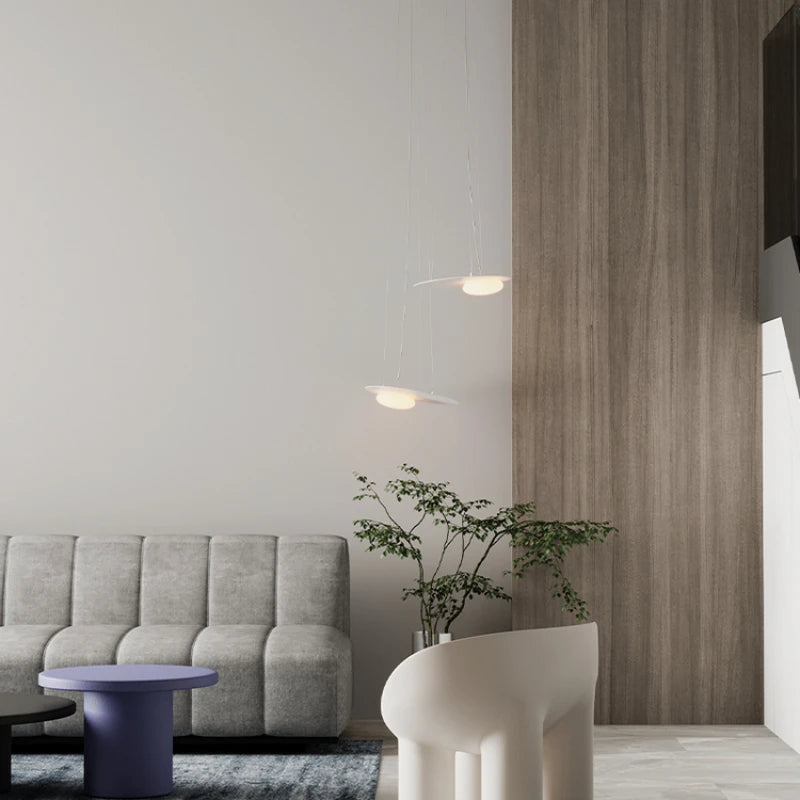 lustre led moderne créatif pour décoration de restaurant avec cordons réglables - vue 4 sur 9