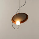 Suspension en verre et métal lampes nordiques