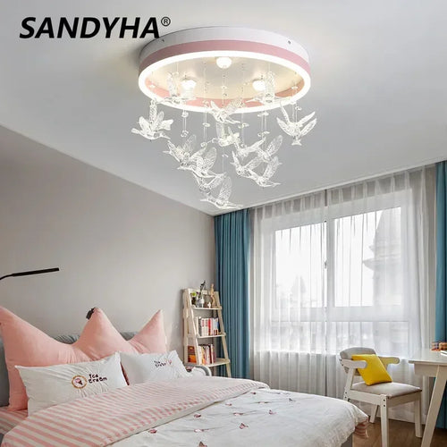 Moderner LED-Kronleuchter Sandyha dekorativ für Kinder - vue 2 sur 10