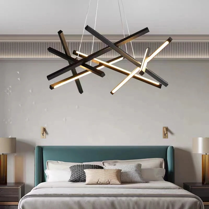 plafonnier led moderne nordique en aluminium décoratif